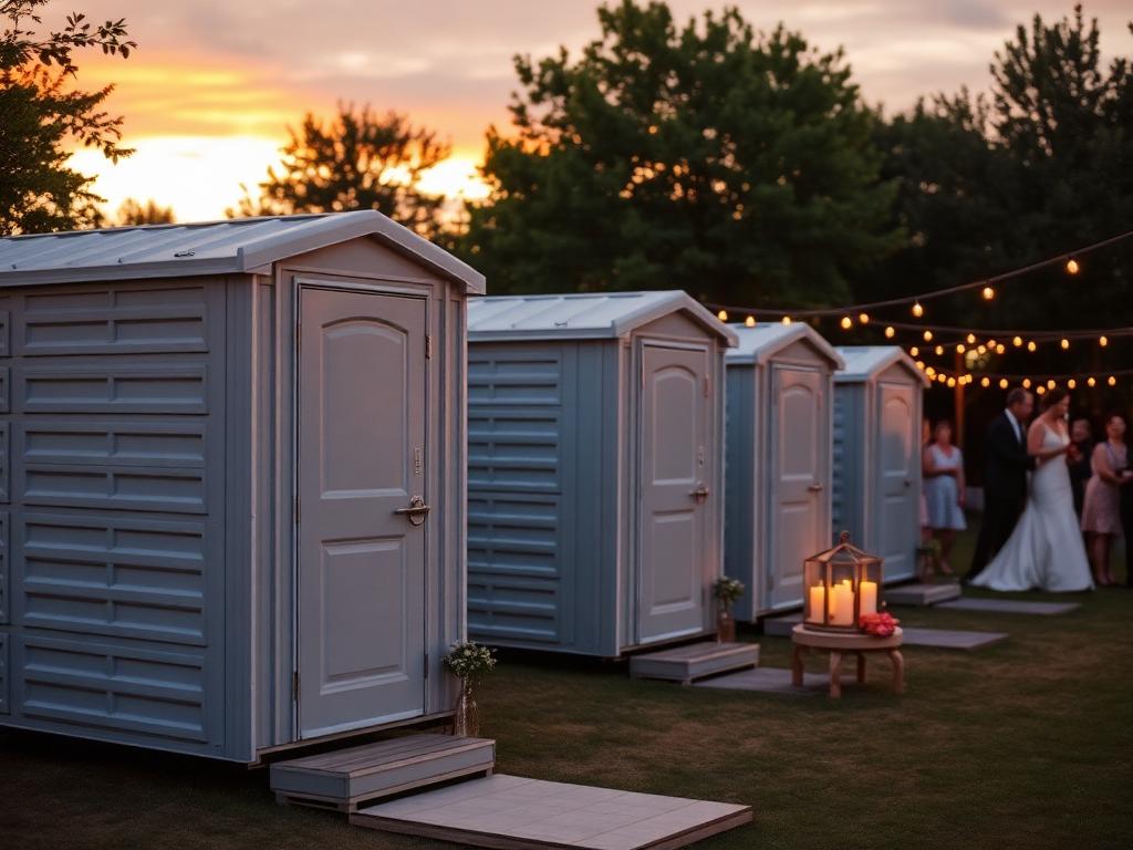 North Carolina Porta Potty partner crew delivering a portable restroom in North Carolina
